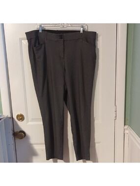 Lane Bryant Size 20 Dots Stretch Waist Career Pants